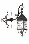 Geschmiedete Eckauslegerlampe